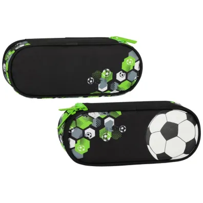 Pi�rnik saszetka 1zamek Football Green STARPAK 550910