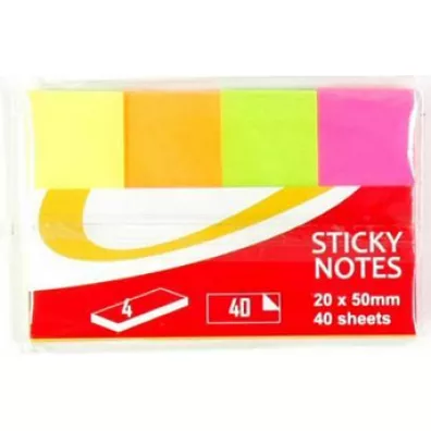 Polsirhurt Notes samoprzylepny zakadka 20x50 fluoresencyjna