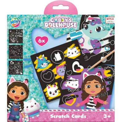 Zestaw zdrapywanek Koci Domek Gabi 6szt+d�ugopis CCG-MZ IMPORT