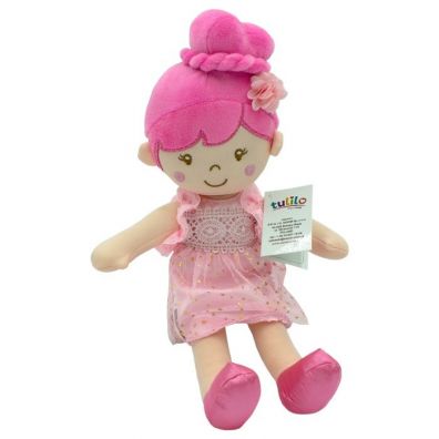 Lalka Sonia różowa sukienka 30 cm