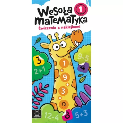 Wesoa matematyka. wiczenia z naklejkami. Klasa 1 - Agata Kaczyska