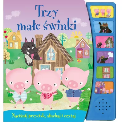 Nacinij przycisk, suchaj i czytaj. Trzy mae winki