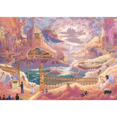 Puzzle PQ 1000 el. Kr�lestwo niebieskie Schmidt