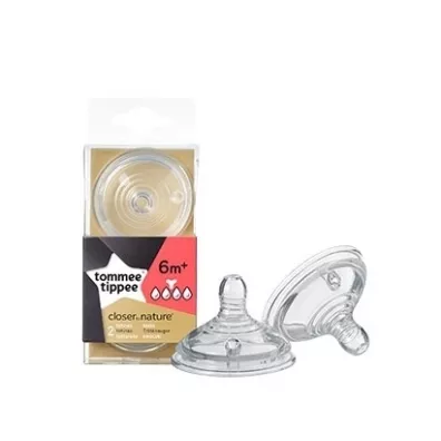 Tommee Tippee Smoczek silikonowy na butelk� przep�yw do kaszki