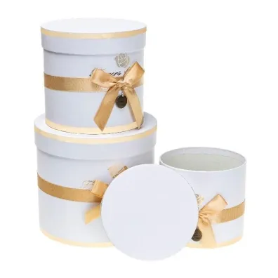 Rozette Pude�ko Flower Box z kokard�