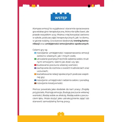 Kompas emocji Gra terapeutyczna rozwijaj�ca kompetencje emocjonalno-spo�eczne