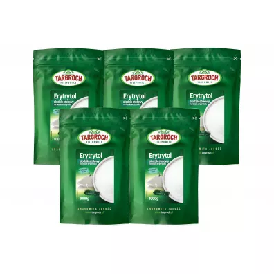 Targroch Erytrytol Zestaw 5 x 1 kg