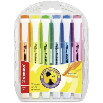 Stabilo Zakre�lacz Swing Cool etui 6 szt.