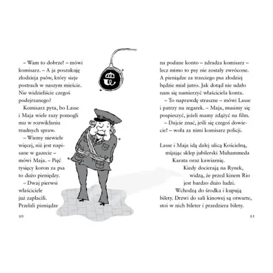 Tajemnica kina. Biuro Detektywistyczne Lassego i Mai. Tom 6
