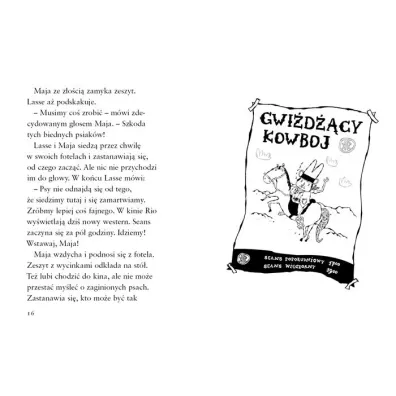 Tajemnica kina. Biuro Detektywistyczne Lassego i Mai. Tom 6