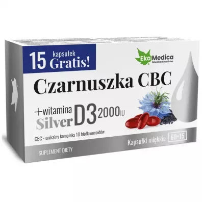 Ekamedica Czarnuszka CBC Silver suplement diety 75 kaps.