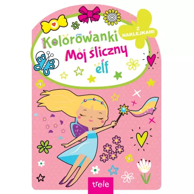 M�j �liczny elf. Kolorowanka z wykrojnikiem