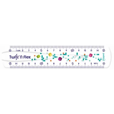Maped Zestaw geometryczny Pixel Twist`n Flex nie�amliwy 3 elementy