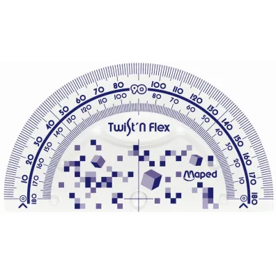 Maped Zestaw geometryczny Pixel Twist`n Flex nie�amliwy 3 elementy