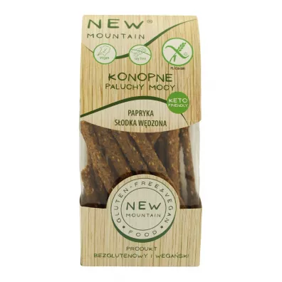 New Moutain Paluchy mocy konopne ze s�odk� papryk� w�dzon� bezglutenowe 200 g