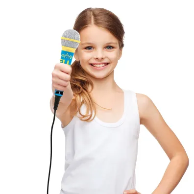 Mikrofon z projektorem Minionki MIC100DES