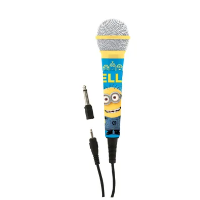 Mikrofon z projektorem Minionki MIC100DES
