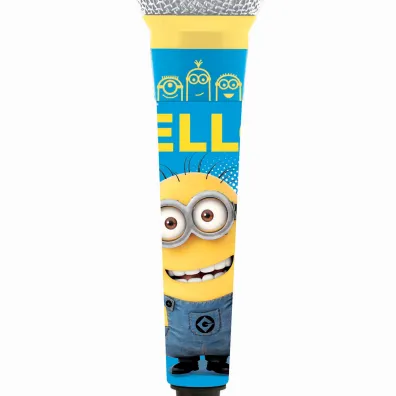 Mikrofon z projektorem Minionki MIC100DES