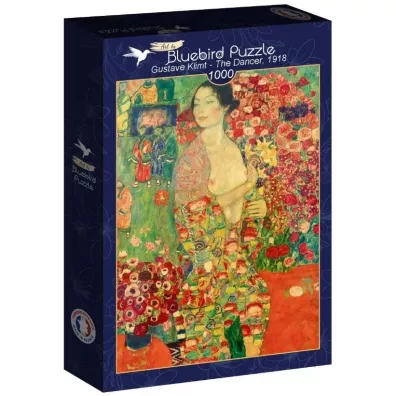 Puzzle 1000 el. Tancerka, Gustave Klimt Bluebird Puzzle