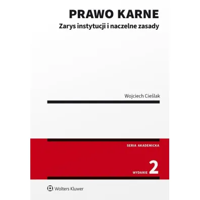 Prawo karne. Zarys instytucji - Wojciech Cie�lak
