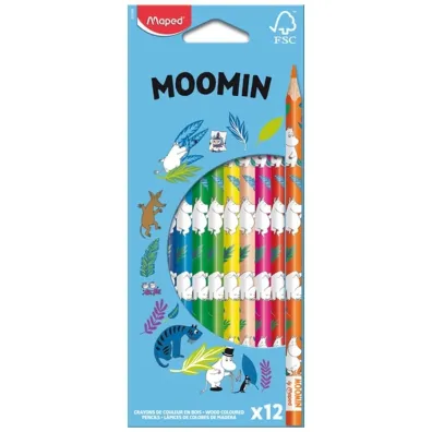 Kredki Muminki 12 szt MAPED