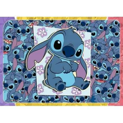 Puzzle dla dzieci 4x100 el. 2D Disney Stitch Ravensburger