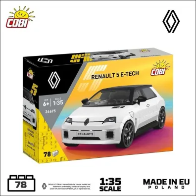 Klocki - Renault 5 E-Tech, 78 el.