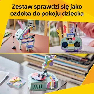LEGO Creator Dekoracyjny fortepian z kotem 31392