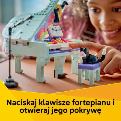 LEGO Creator Dekoracyjny fortepian z kotem 31392
