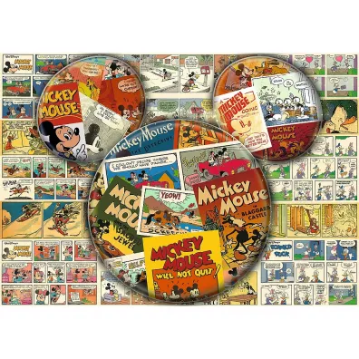 Puzzle 1000 el. Komiksowa Myszka Miki Trefl