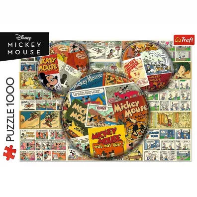 Puzzle 1000 el. Komiksowa Myszka Miki Trefl