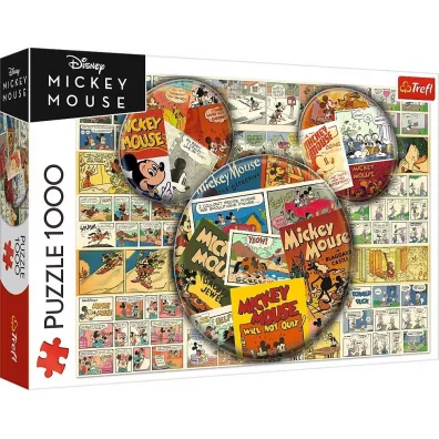 Puzzle 1000 el. Komiksowa Myszka Miki Trefl