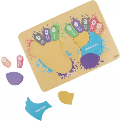 Puzzle Zabawka drewniana - Tup Tup St�pki Trefl
