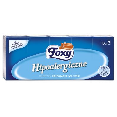 Foxy Chusteczki higieniczne Hipoalergiczne 9 szt.