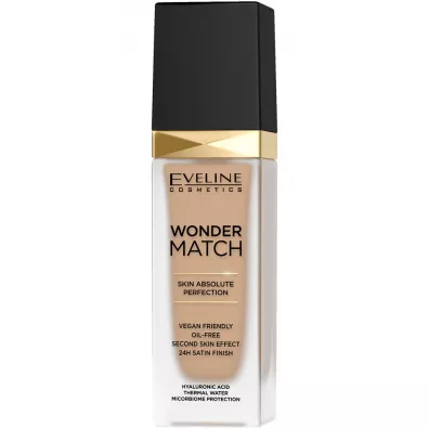 Eveline Cosmetics Wonder Match Foundation luksusowy podk�ad dopasowuj�cy si� 30 Cool Beige 30 ml