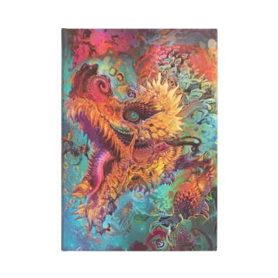Paperblanks Android Jones Collection Notes Humming Dragon Midi linia