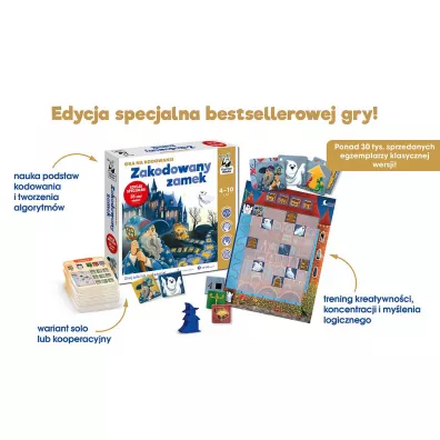 Zakodowany zamek. Gra na kodowanie. Edycja specjalna. Kapitan Nauka