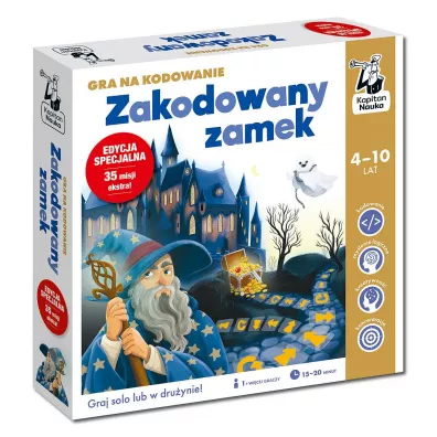 Zakodowany zamek. Gra na kodowanie. Edycja specjalna. Kapitan Nauka