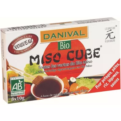 Danival Miso kostki 8 x 10 g Bio