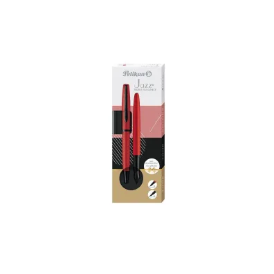 Pelikan Zestaw Jazz Noble Elegance Red: pi�ro wieczne + d�ugopis