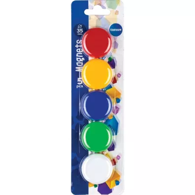 Centrum Magnesy do tablicy sucho�cieralnej 35mm 5 szt.