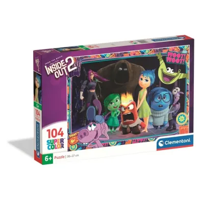 Puzzle 104 SuperKolor Inside Out 2 Clementoni