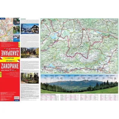 see you! in? Plan miasta Zakopane 1:15 000