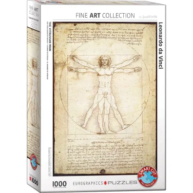 Puzzle 1000 el. The Vitruvian Man Eurographics