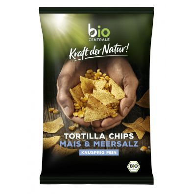 Bio-Zentrale Chipsy tortilla z solą bez glutenu 125 g Bio