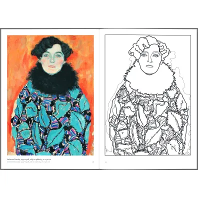Gustav Klimt. Zeszyt do kolorowania