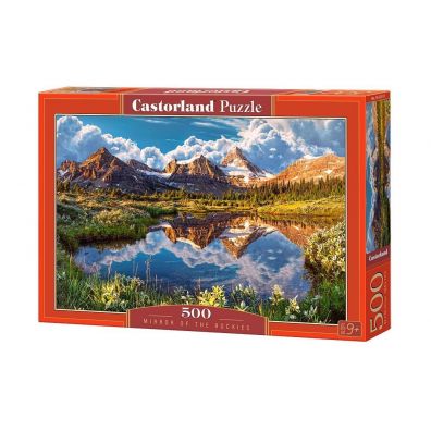 Puzzle 500 el. Mirror of the Rockies Castorland