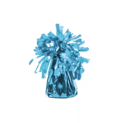 PartyDeco Ci�arek do balon�w foliowy b��kit 4 szt.