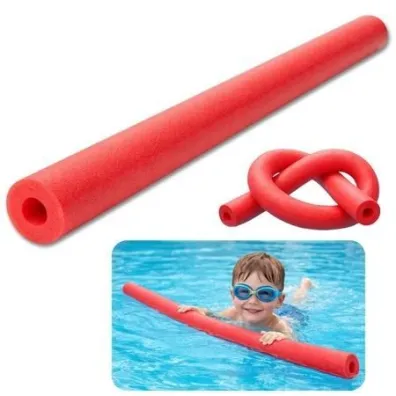 Makaron piankowy do nauki p�ywania czerwony LeanToys