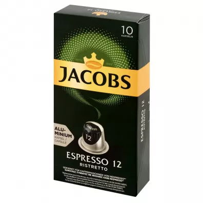 Jacobs Espresso Ristretto Kawa mielona w kapsu�kach system Nespresso 10 x 5,2 g